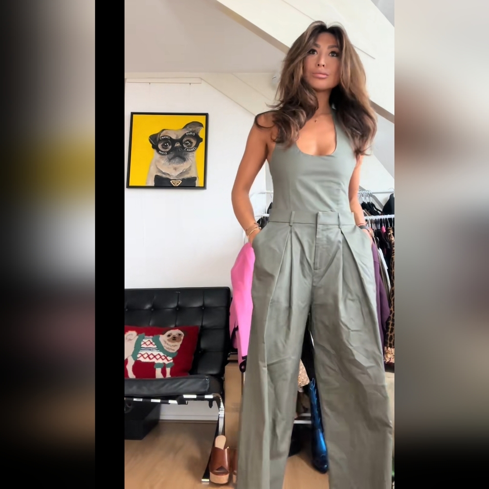 ZARA *  WIDE JUMPSUIT NWT Size XS S M - Picture 9 of 14